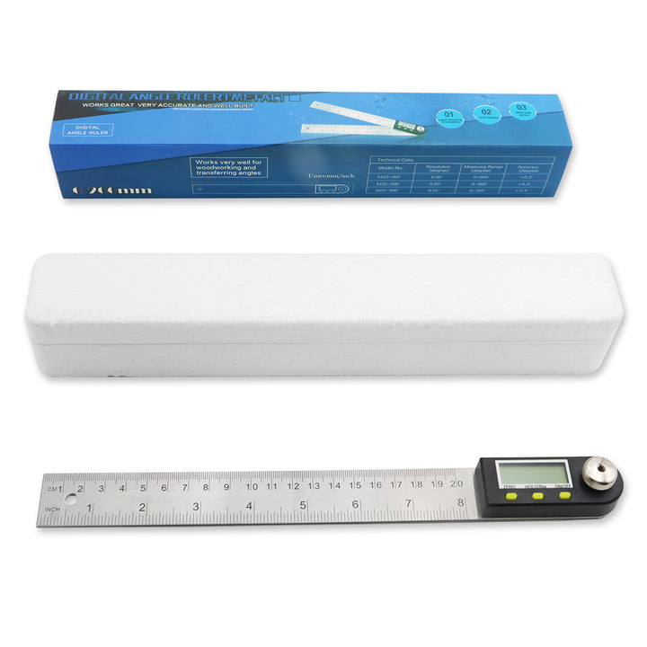 Righello angolare con display digitale