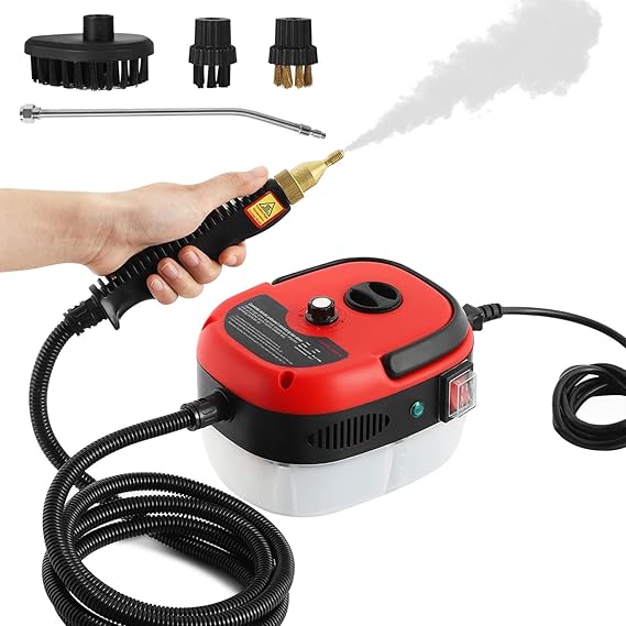Pulitore a vapore portatile pressurizzato ad alta temperatura da 2500 W