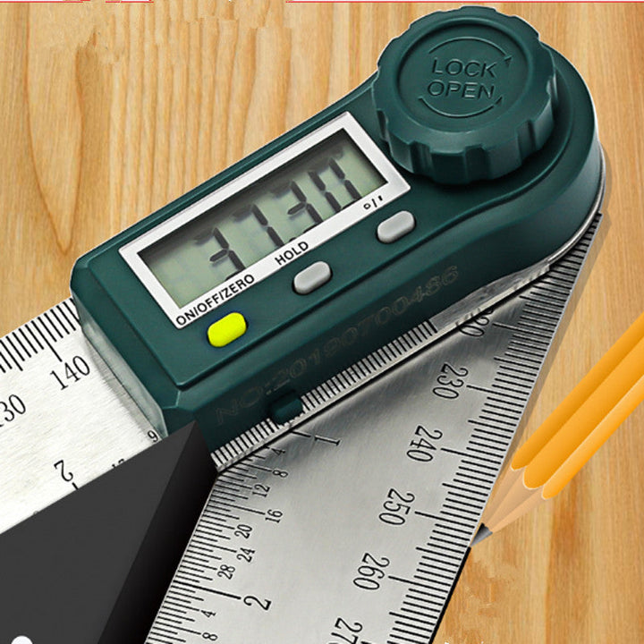 Righello angolare con display digitale