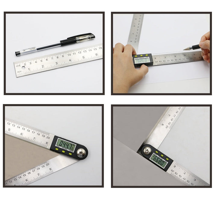 Righello angolare con display digitale