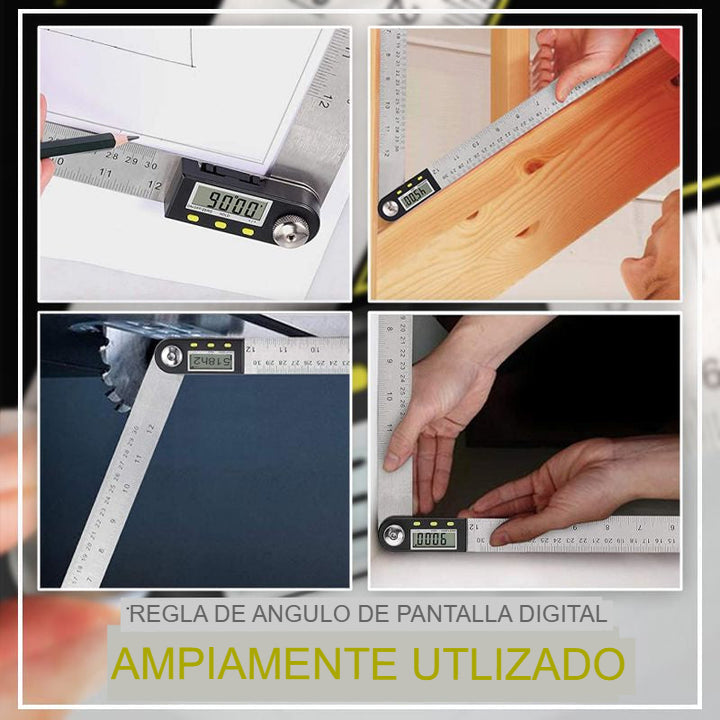 Righello angolare con display digitale