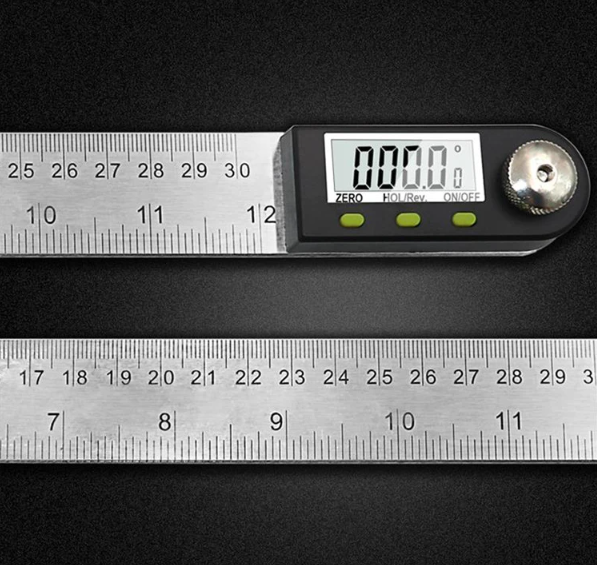 Righello angolare con display digitale